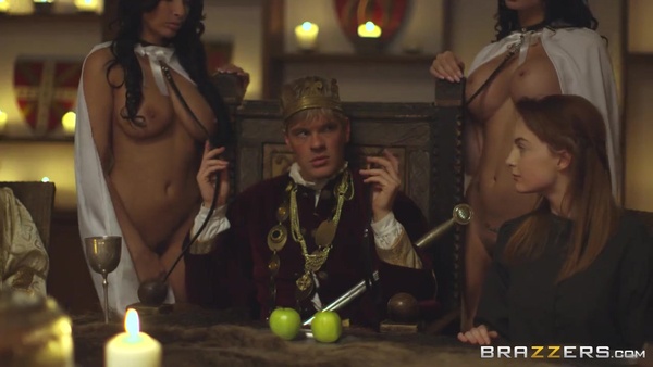 Game of Thrones (porn parody): Joffrey Fucks concubines