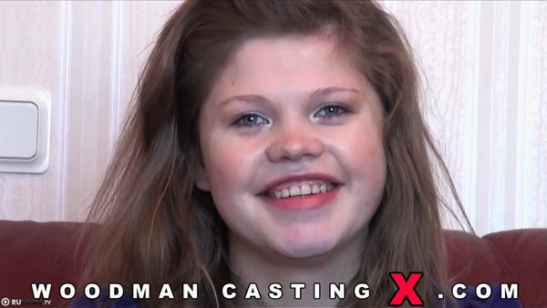 The girl from Moscow on the casting at Woodman
